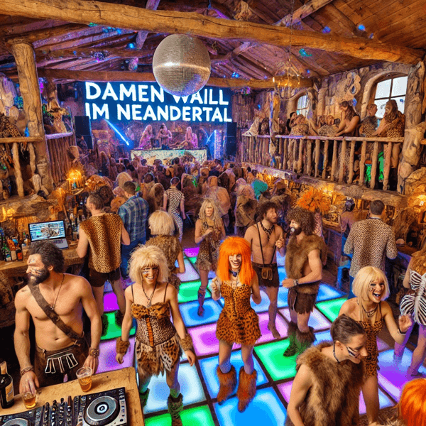 Faschingsdienstag (3.3.): Damenwahl im Neandertal